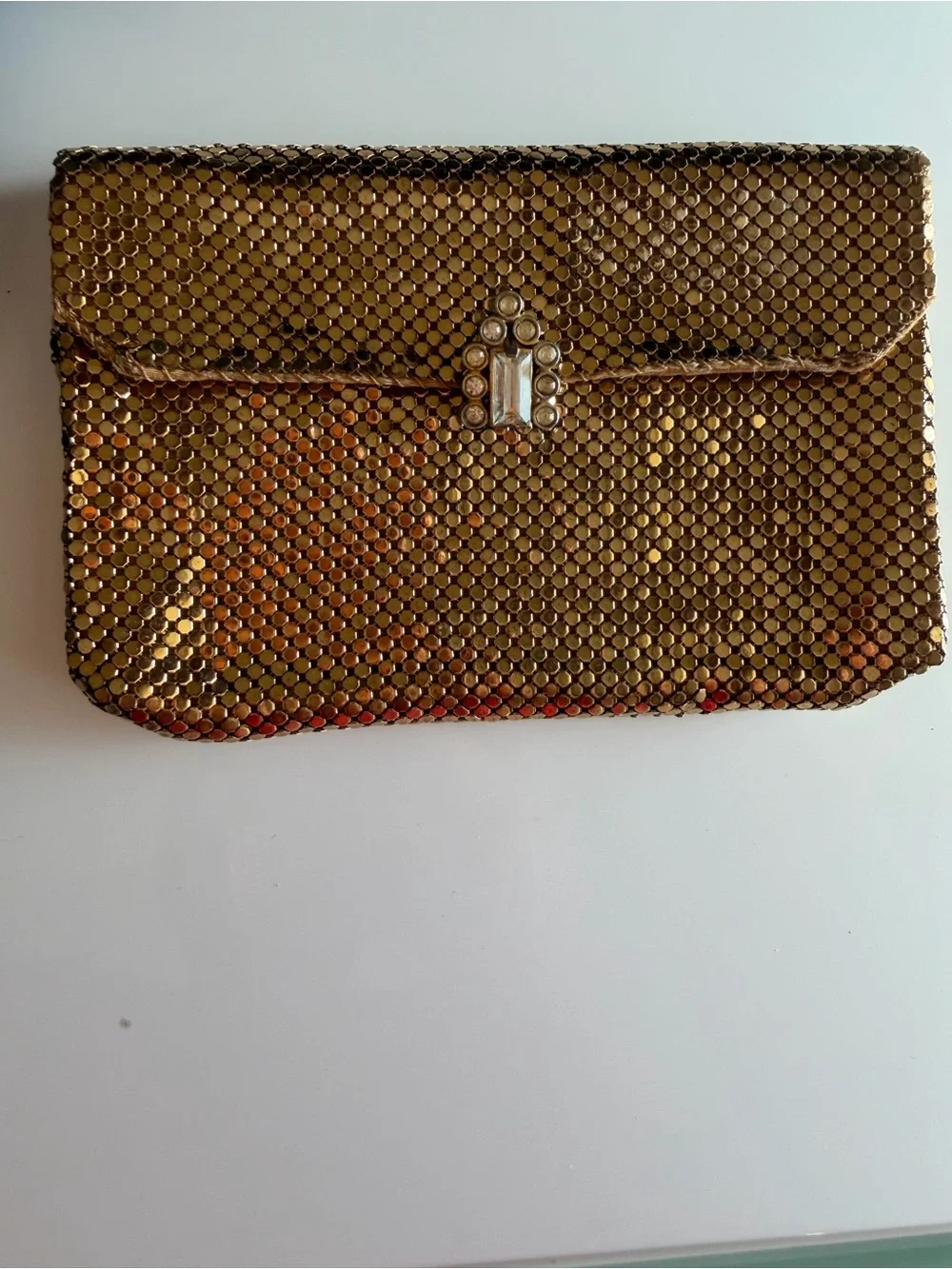 Whiting & Davis elegant gold